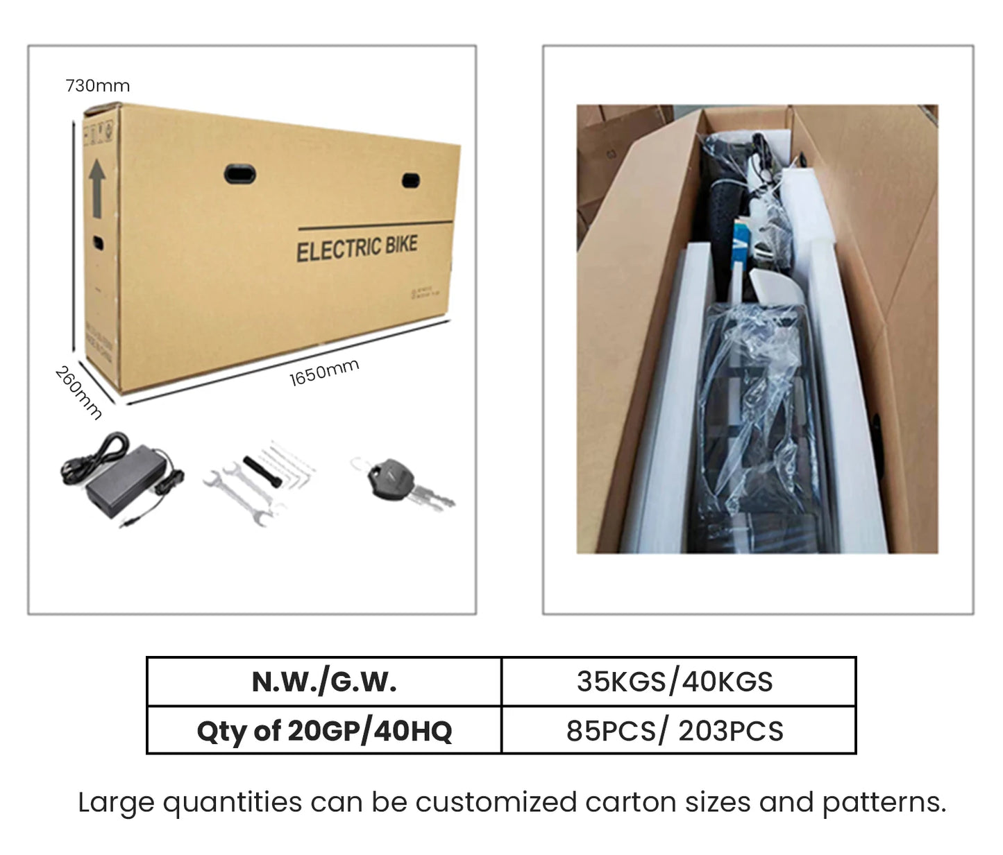 STLF Dual Battery Long Tail Cargo Electric Bike 48v 750w Bafang Motor Suspension Front Fork Fat Tires 20inch E Bike Electric Bic