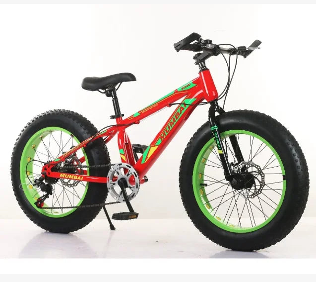 Full Suspension Boys 26 Inch Fat Tire Snow Road Downhill Mountainbike Bicycle Mtb Mountain Bike