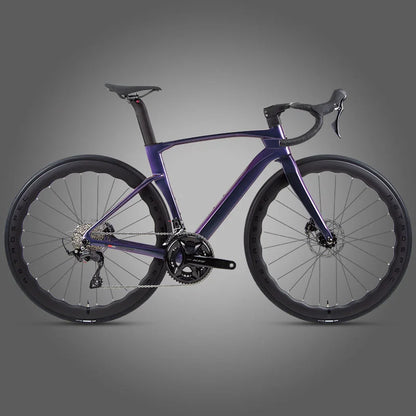 YTYIN Full Carbon Fiber 700C TW CYCLONE-3rd Wireless EDS 24S Electric Superlight Color Racing Road Bike Bicycle for Adult