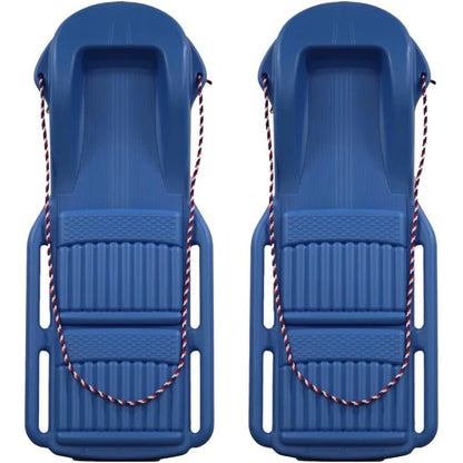 The Original Retro Racer Snow Sled by Confer Plastics Durable Design for All Ages Made in USA. Available in Single or 2 Pack