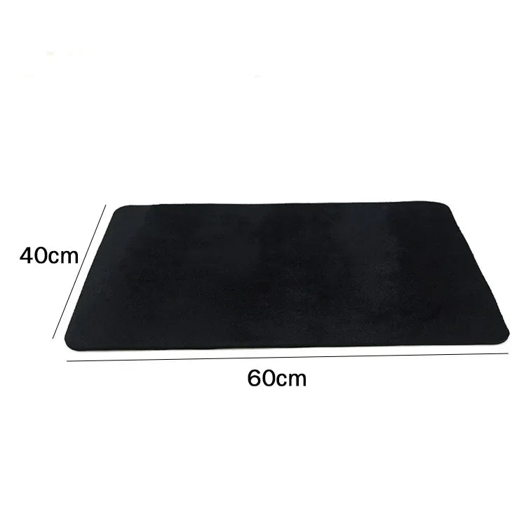 1pc Professional Close Up Poker Deck Card Mat  Magic Tricks ( Black ) Magic Magia Magicians Magician Stage Prop