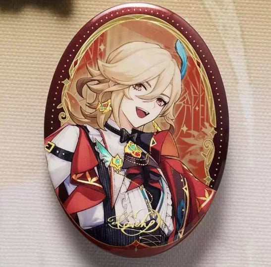 Anime Genshin Impact X Kfc Cosplay Alhaitham Kaveh Acrylic Standing Plates Badges Sent On June 30th Birthday Graduation Gift Toy