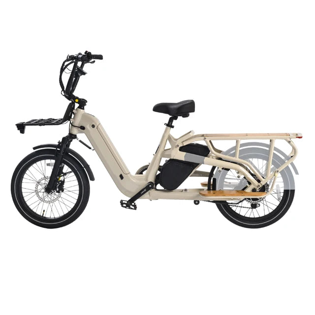 STLF 2025 Customized Suspension Fork Utility Cargo Loading Electric Bicycle PAS Aluminum Suspension Fork City Electric Bike