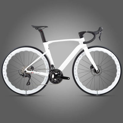 YTYIN Full Carbon Fiber 700C TW CYCLONE-3rd Wireless EDS 24S Electric Superlight Color Racing Road Bike Bicycle for Adult