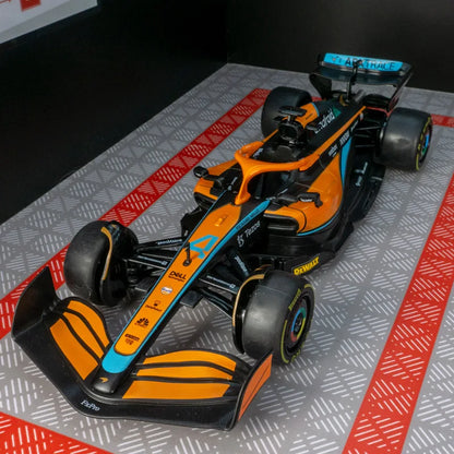 1:24 Scale McLaren MCL36 No.4 Racing Car Model, Metal Sculpture, Collectible Gift Car