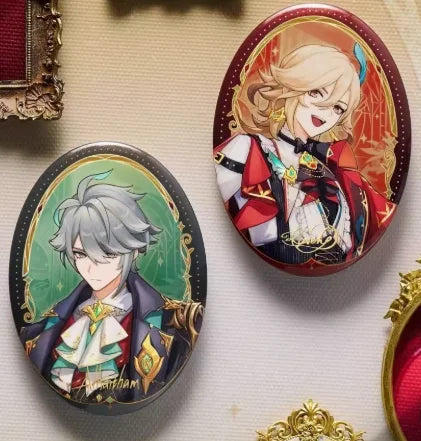 Anime Genshin Impact X Kfc Cosplay Alhaitham Kaveh Acrylic Standing Plates Badges Sent On June 30th Birthday Graduation Gift Toy