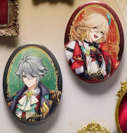 Anime Genshin Impact X Kfc Cosplay Alhaitham Kaveh Acrylic Standing Plates Badges Sent On June 30th Birthday Graduation Gift Toy
