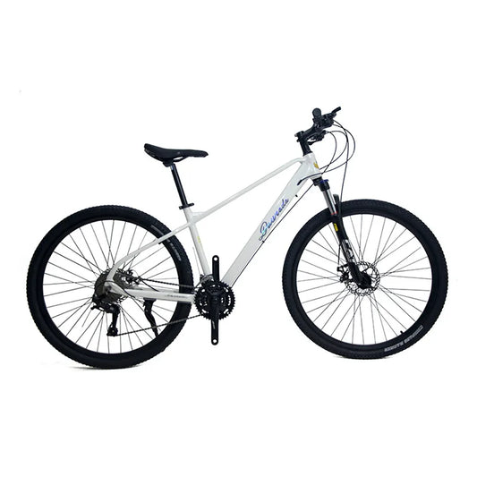 29 inch Aluminum Alloy Mountain Bike 21 Speed with Dual Disc Brakes Front Suspension Suitable for Off Road and Mountain Terrain