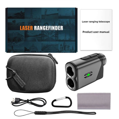 Mini Golf Laser Rangefinder Outdoor Portable Golf Rangefinders Long Distance Rangefinders Handheld Metal Sports Equipments