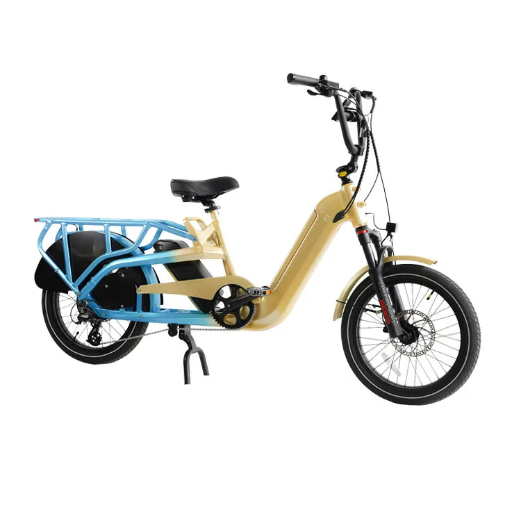 STLF 2025 Customized Suspension Fork Utility Cargo Loading Electric Bicycle PAS Aluminum Suspension Fork City Electric Bike