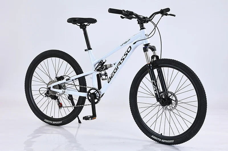 Aluminum Alloy 27.5/26-inch Soft-tail Mountain Bike for Adults, Men's Mountain Bike with Shock Absorption Function