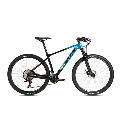 Advanced Ultra-Lightweight 29-Inch Mountain Bike With Carbon Fiber Body 21-Speed Gears Double V Brake System for Adults