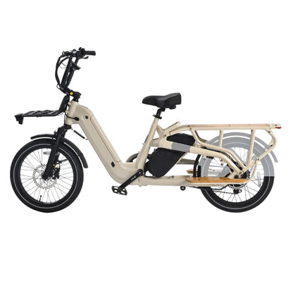 STLF 2025 Customized Suspension Fork Utility Cargo Loading Electric Bicycle PAS Aluminum Suspension Fork City Electric Bike