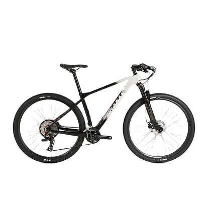 Advanced Ultra-Lightweight 29-Inch Mountain Bike With Carbon Fiber Body 21-Speed Gears Double V Brake System for Adults