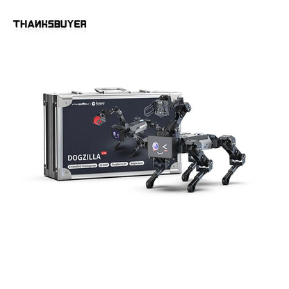 DOGZILLA-Lite 15DOF AI Bionic Dog Robot Dog w/ Raspberry Pi Main Controller 5MP Camera 3DOF Robot Arm