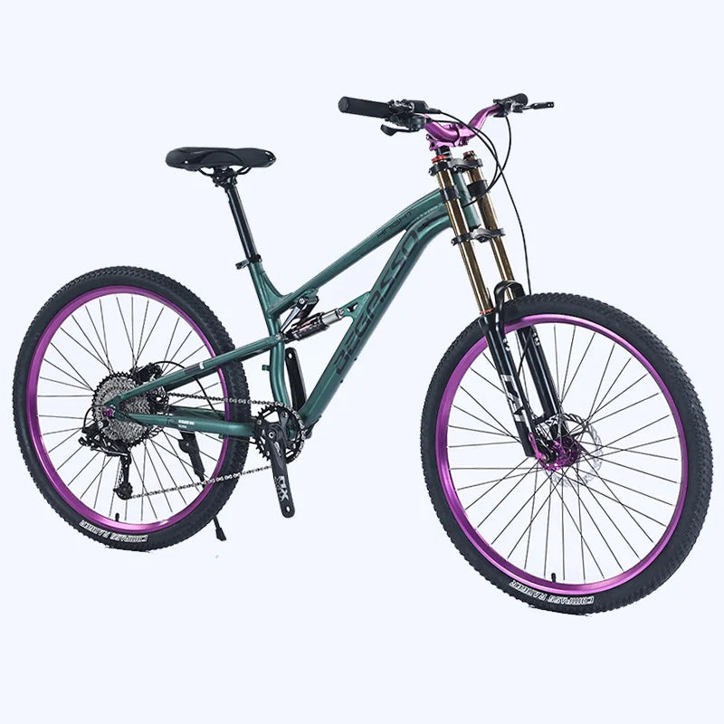 Aluminum Alloy 27.5/26-inch Soft-tail Mountain Bike for Adults, Men's Mountain Bike with Shock Absorption Function