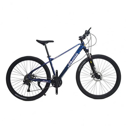 29 inch Aluminum Alloy Mountain Bike 21 Speed with Dual Disc Brakes Front Suspension Suitable for Off Road and Mountain Terrain