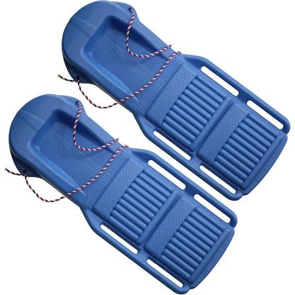 The Original Retro Racer Snow Sled by Confer Plastics Durable Design for All Ages Made in USA. Available in Single or 2 Pack