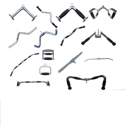 High-position pull-down handle Big flying bird fitness equipment training seating position rowing tension rod