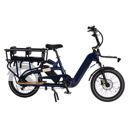 STLF 2025 High Quality Cheap Cargo Electric Bicycle Wholesale Alloy Electric Cargo Bike 2 Wheels Family Cargo Ebike