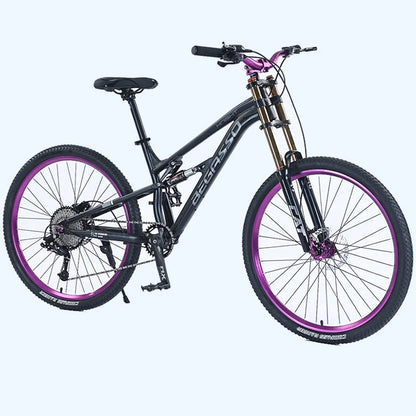 Aluminum Alloy 27.5/26-inch Soft-tail Mountain Bike for Adults, Men's Mountain Bike with Shock Absorption Function