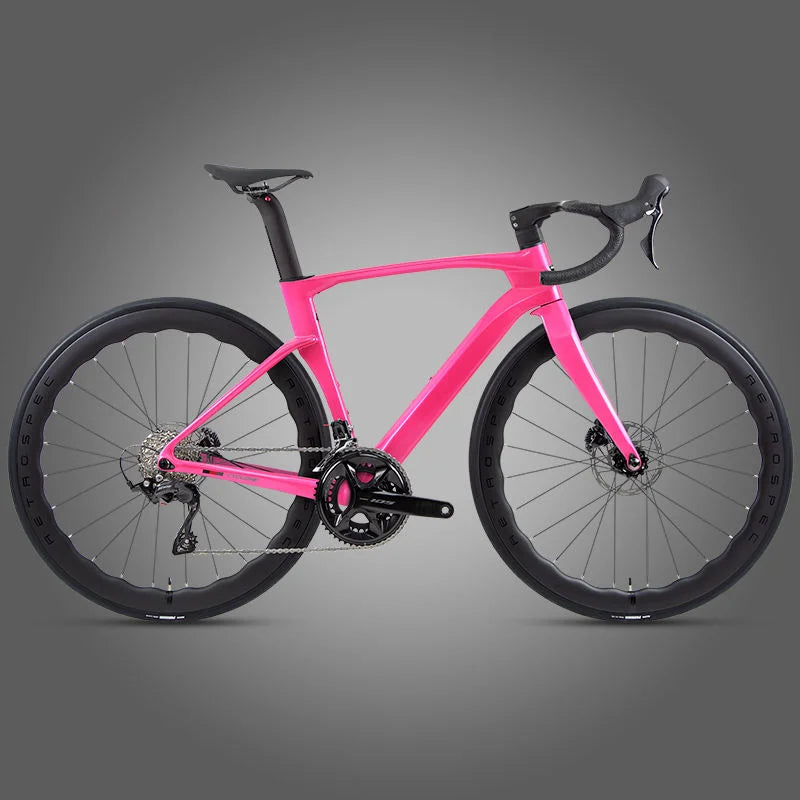 YTYIN Full Carbon Fiber 700C TW CYCLONE-3rd Wireless EDS 24S Electric Superlight Color Racing Road Bike Bicycle for Adult