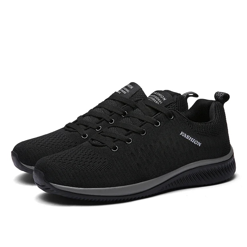 Men Running Walking Knit Shoe Casual Sneakers Breathable Sports Running Athletic Gym Lightweight Outdoor Women Shoes Size38-47