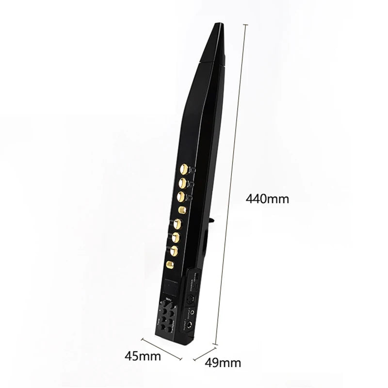 Portable Electric Saxophone Digital Electronic Wind Instrument Multifunctional Beginner Electric Sax LCD Musical Instruments