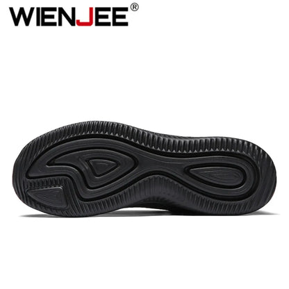 Men Running Walking Knit Shoe Casual Sneakers Breathable Sports Running Athletic Gym Lightweight Outdoor Women Shoes Size38-47