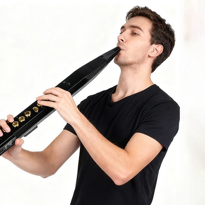 Portable Electric Saxophone Digital Electronic Wind Instrument Multifunctional Beginner Electric Sax LCD Musical Instruments