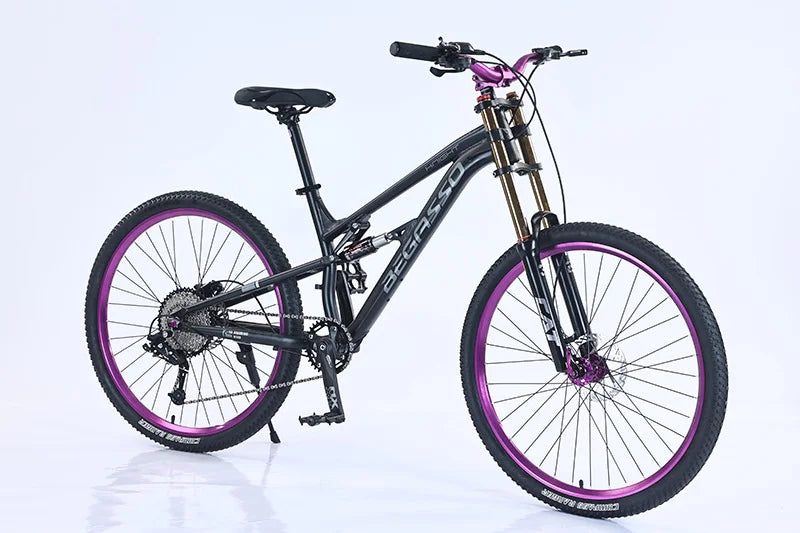 Aluminum Alloy 27.5/26-inch Soft-tail Mountain Bike for Adults, Men's Mountain Bike with Shock Absorption Function