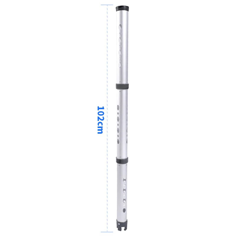 Detachable Golf Pickup Barrel Aluminum Alloy Golf Ball Picker Large Capacity Ball Retrievers Professional Balls Collector Tool