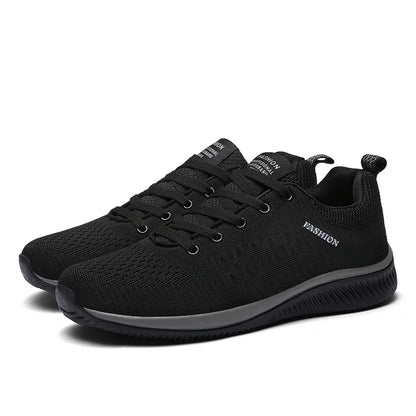 Men Running Walking Knit Shoe Casual Sneakers Breathable Sports Running Athletic Gym Lightweight Outdoor Women Shoes Size38-47