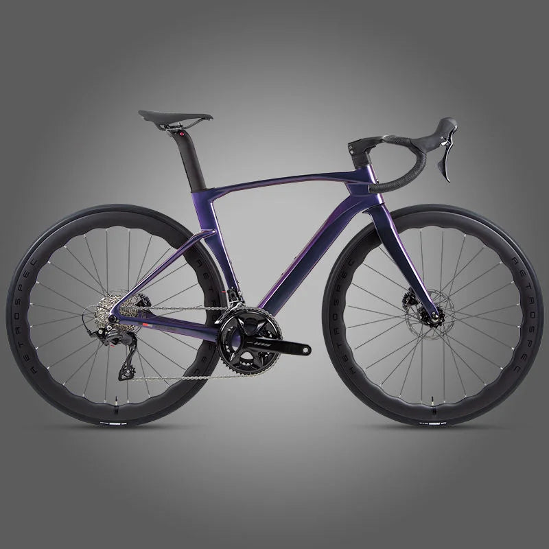 YTYIN Full Carbon Fiber 700C TW CYCLONE-3rd Wireless EDS 24S Electric Superlight Color Racing Road Bike Bicycle for Adult