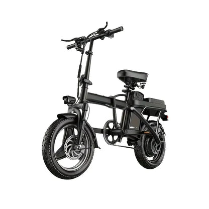 STLF US Stocks Electric Bike for Adults Teens 500W Folding Electric Bicycle 14inch Commuter City E-Bike El Cykel Electric Hybrid