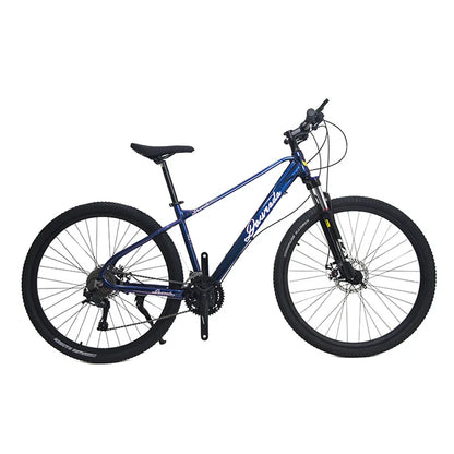 29 inch Aluminum Alloy Mountain Bike 21 Speed with Dual Disc Brakes Front Suspension Suitable for Off Road and Mountain Terrain