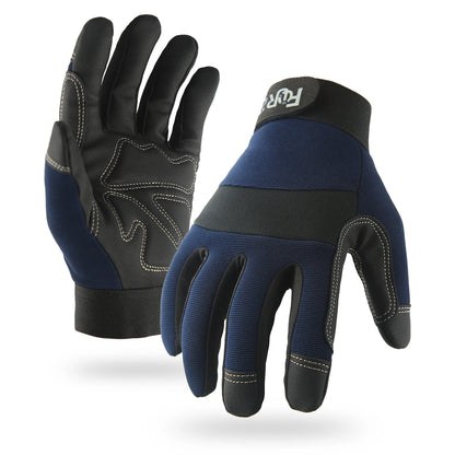 1PAIR WORK GLOVES Polyester Gloves for Auto Repair and Daily Use, All-Season - Multiuse for Mechanics and Daily Chores Unisex