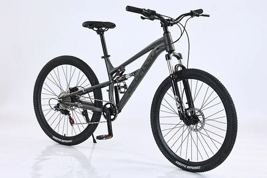 Aluminum Alloy 27.5/26-inch Soft-tail Mountain Bike for Adults, Men's Mountain Bike with Shock Absorption Function