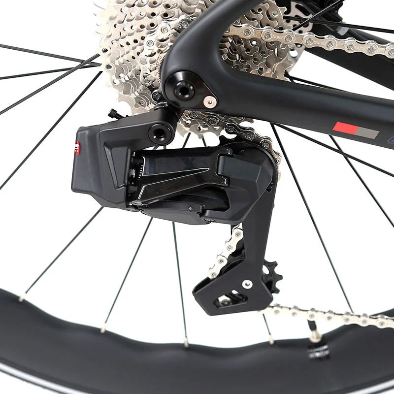 YTYIN Full Carbon Fiber 700C TW CYCLONE-3rd Wireless EDS 24S Electric Superlight Color Racing Road Bike Bicycle for Adult