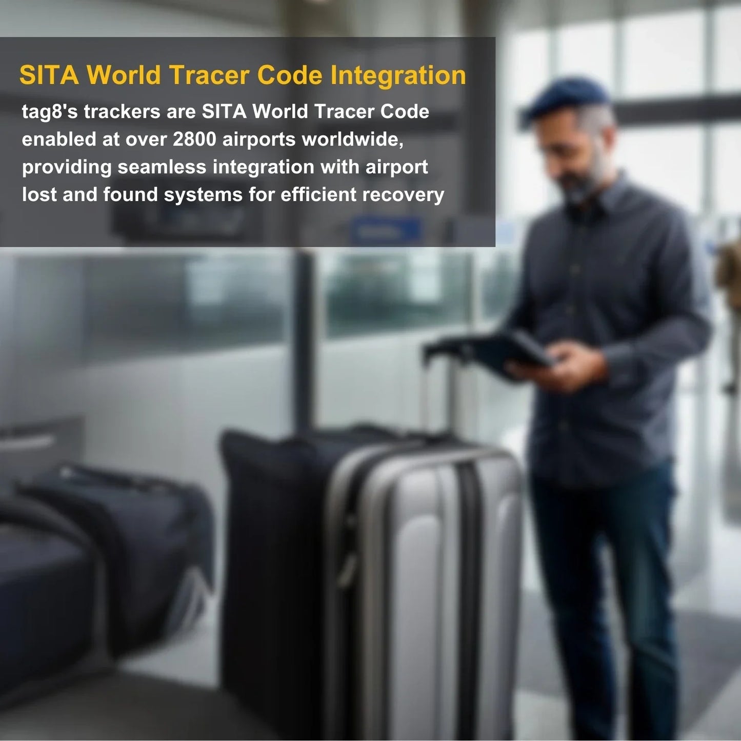 Smart Bag Security Tag -  Hungary Flag [Pack 2]